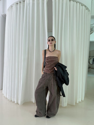 Drawstring Paratrooper Pants