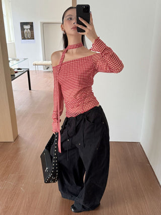 Drawstring Paratrooper Pants