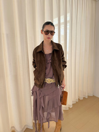 Chiffon Layered Flowy Dress