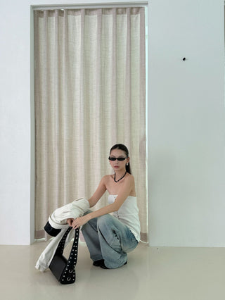 Washed Wide Leg Jeans