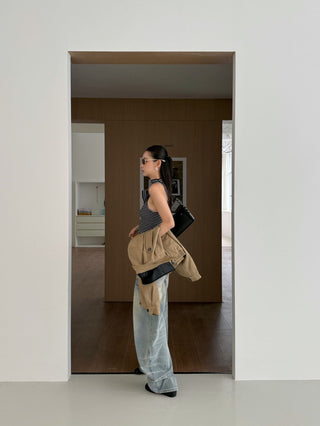 Washed Wide Leg Jeans