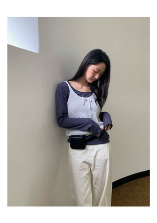 Knitted top
