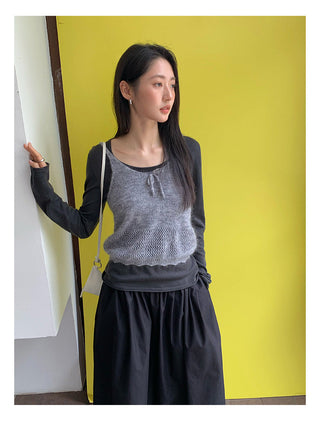 Knitted top