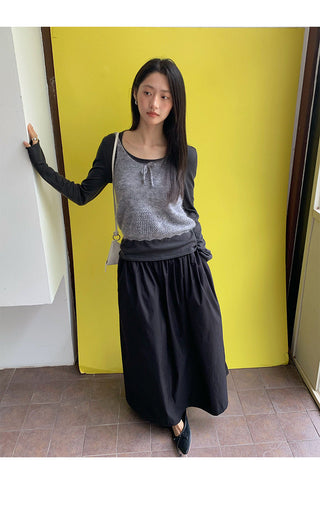Knitted top