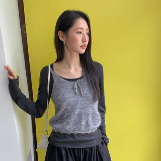 Knitted top