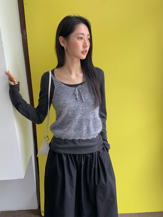 Knitted top