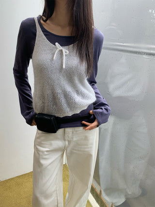 Knitted top