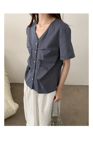 Single-Breasted Shirt