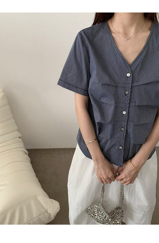 Single-Breasted Shirt