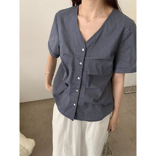 Single-Breasted Shirt