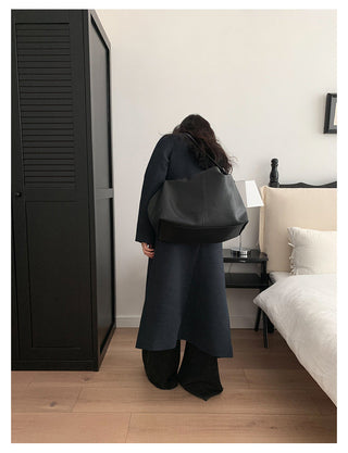 Woolen Lapel Coat