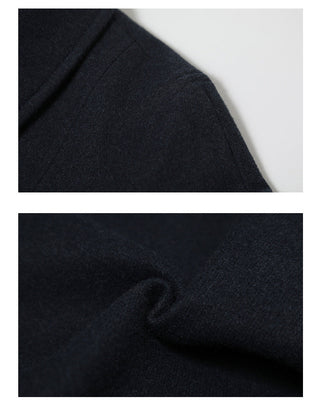 Woolen Lapel Coat