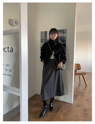Short Wool Coat