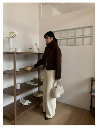 Short Wool Coat