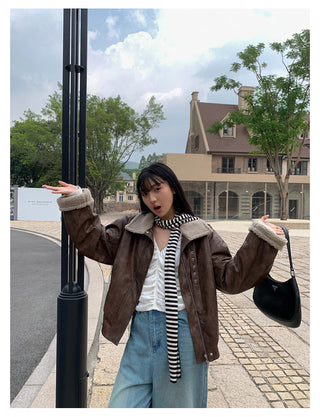 Leather Coat