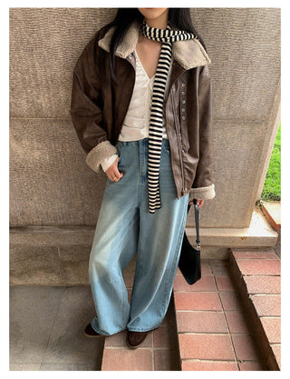 Leather Coat