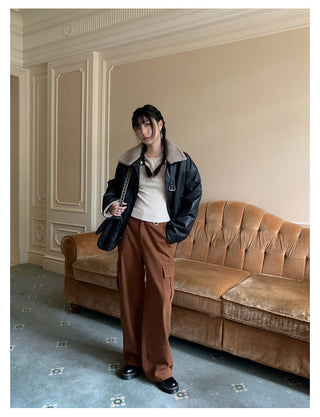 Leather Coat