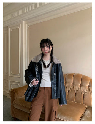 Leather Coat