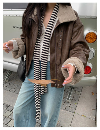 Leather Coat