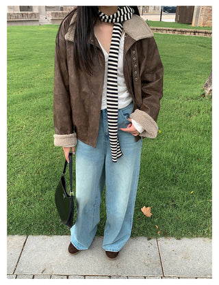 Leather Coat