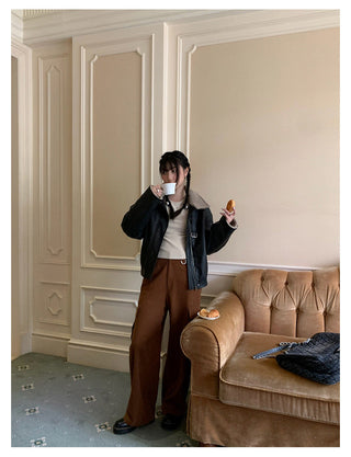 Leather Coat