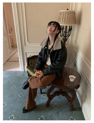 Leather Coat