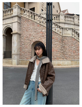 Leather Coat