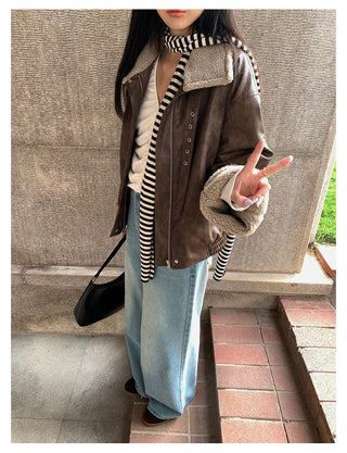 Leather Coat