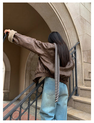 Leather Coat