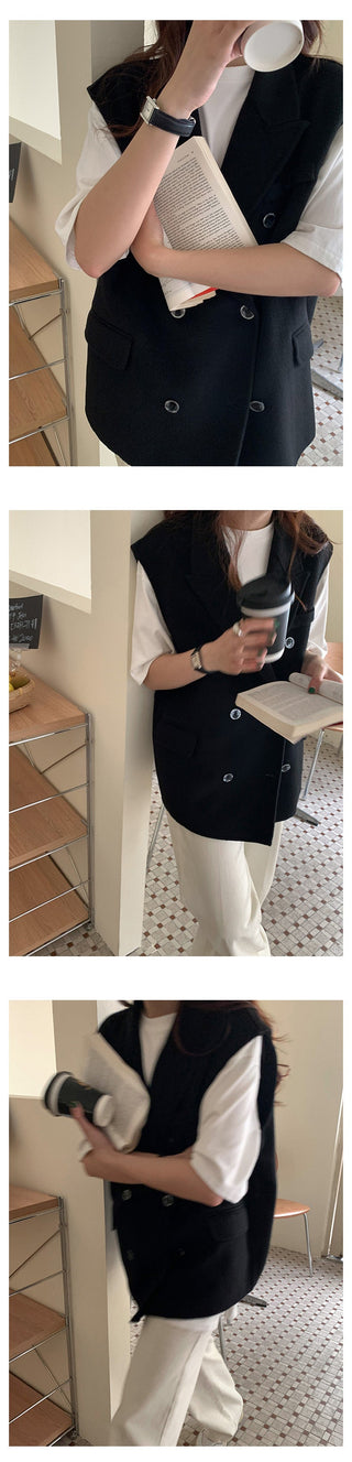 Sleeveless Overcoat