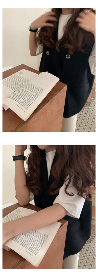 Sleeveless Overcoat