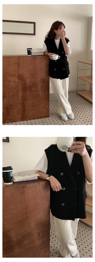 Sleeveless Overcoat