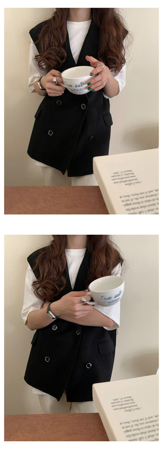 Sleeveless Overcoat