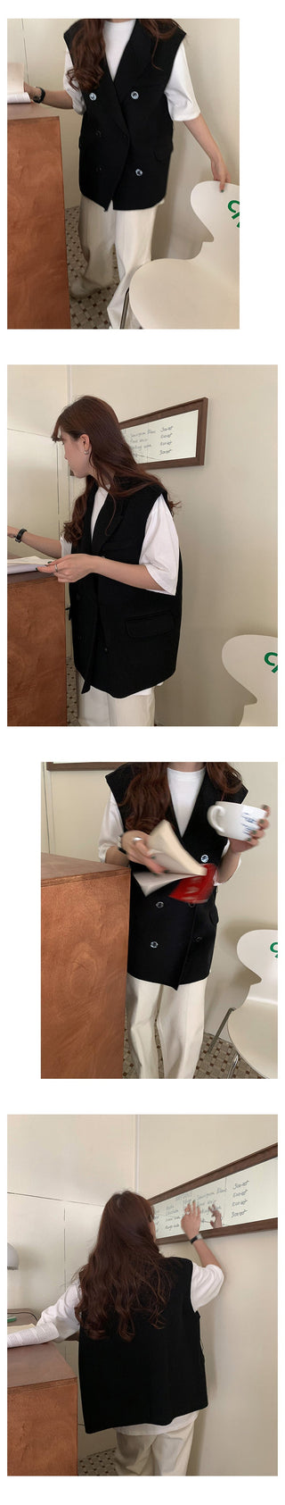 Sleeveless Overcoat