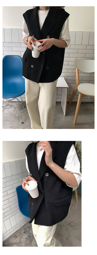 Sleeveless Overcoat