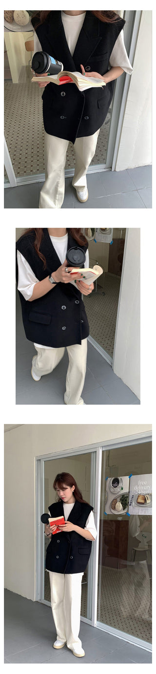 Sleeveless Overcoat