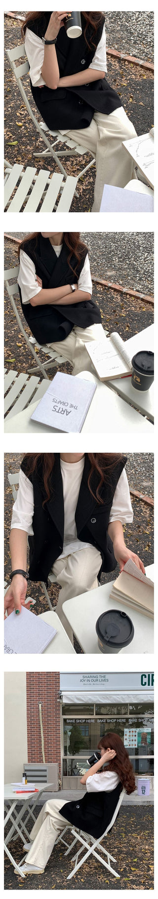 Sleeveless Overcoat