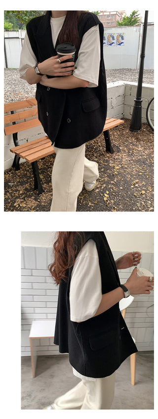Sleeveless Overcoat