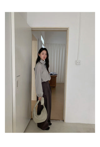 Stand Collar Shirt