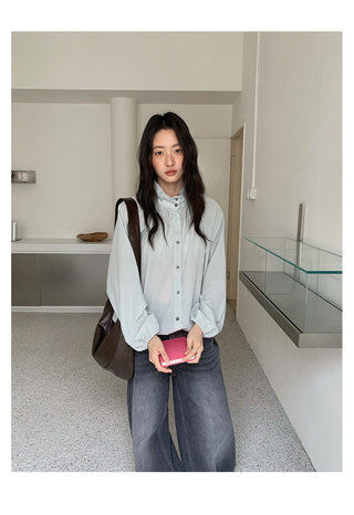 Stand Collar Shirt