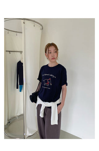 Printed Pullover