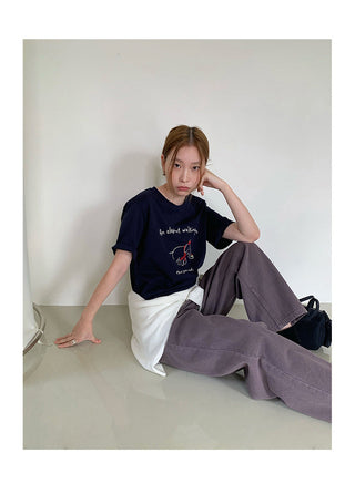 Printed Pullover