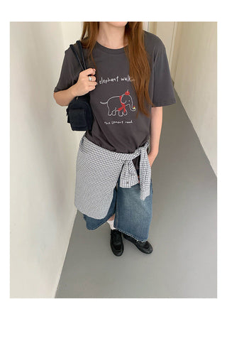 Printed Pullover
