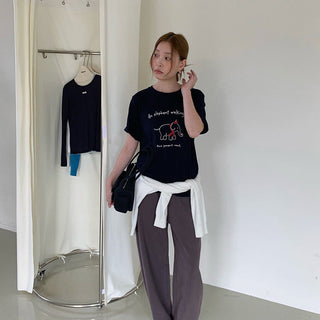 Printed Pullover