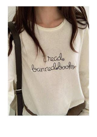 Embroidered Sweater