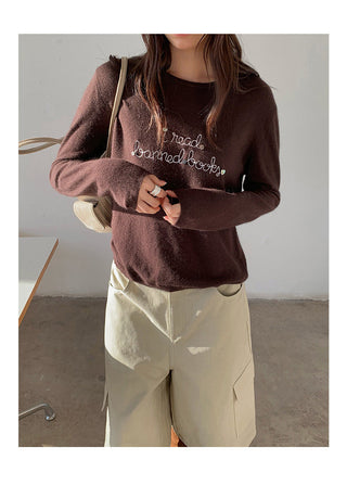 Embroidered Sweater