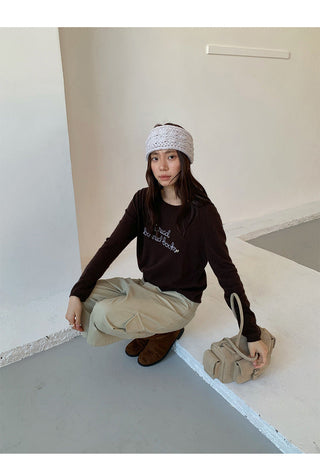 Embroidered Sweater