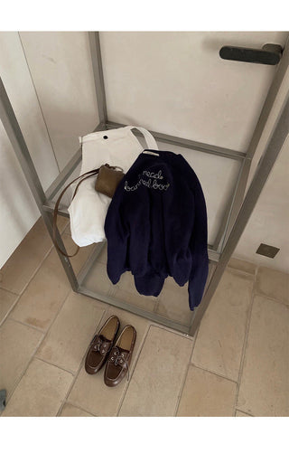 Embroidered Sweater