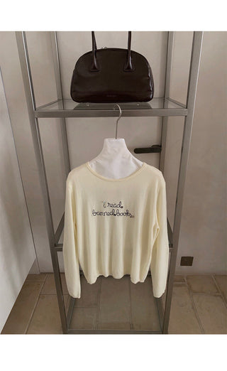 Embroidered Sweater