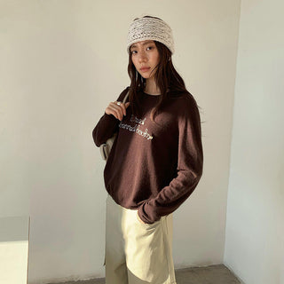 Embroidered Sweater